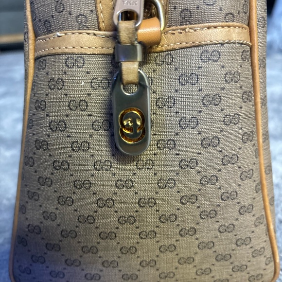 1985 GUCCI MICROGUCCISSIMA 2 WAY SHOULDER BAG - Picture 5 of 9